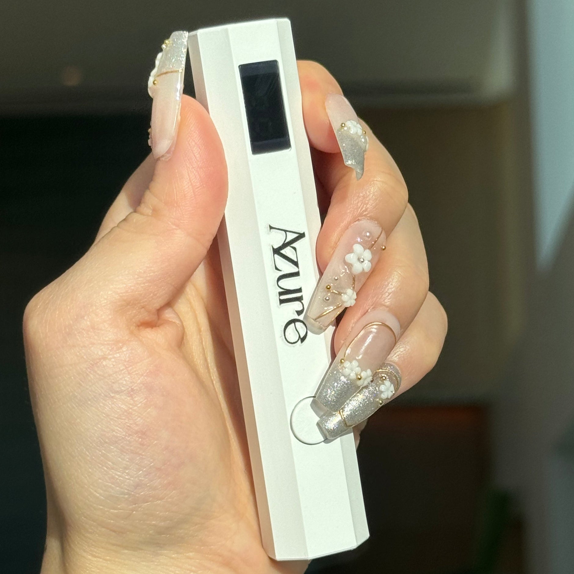 Azure Press On Nails NYC Reusable Luxury Nails